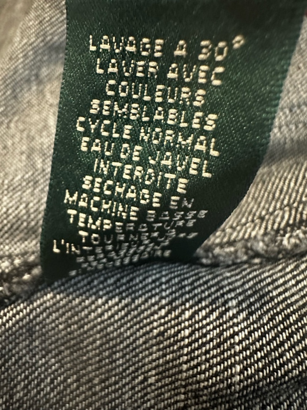 Lauren by Ralph Lauren Size 16 Cotton Denim Dress NWOT - Picture 10 of 10